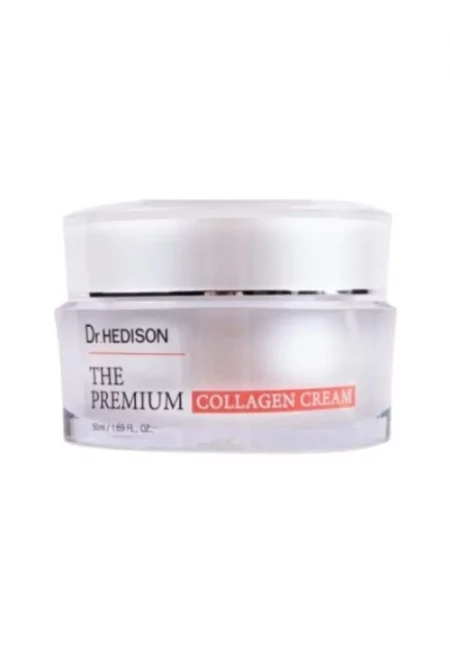 Крем против бръчки The Premium Collagen Cream Dr Hedison - 50 мл