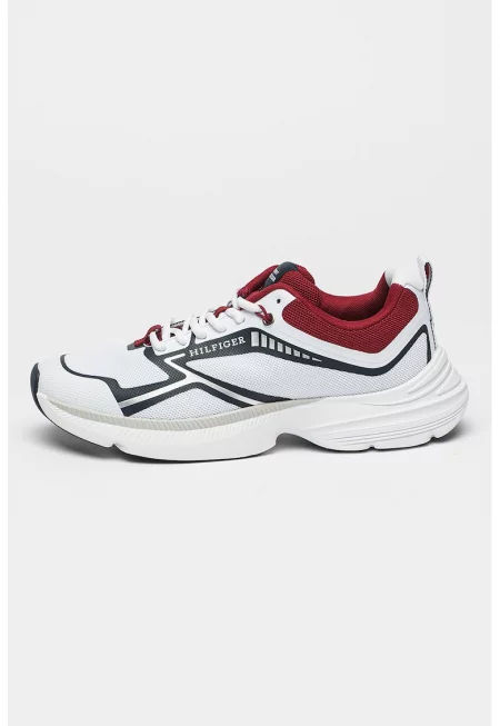 Маратонки с мрежа - Черен/Бял