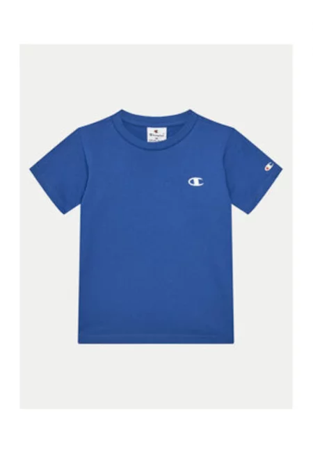 Мъжка тениска -  CAMPION-306581 BS023 OLB/NNY - синя - памук -