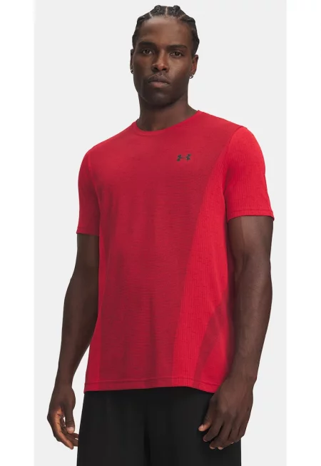 Мъжка тениска  Under Armour Vanish Seamless SS - Червен