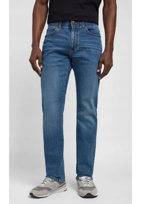 Мъжки дънки  Extreme Motion - втален модел - памук/полиестер/еластан - син -