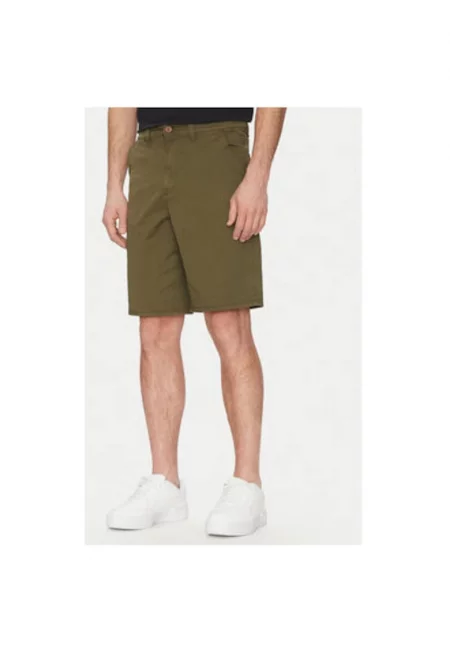 Мъжки дънкови шорти  20718399 - Памук - Зелен - Зелен