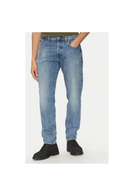 Мъжки панталон G Star Raw - D26141-D776 - Памук - Син