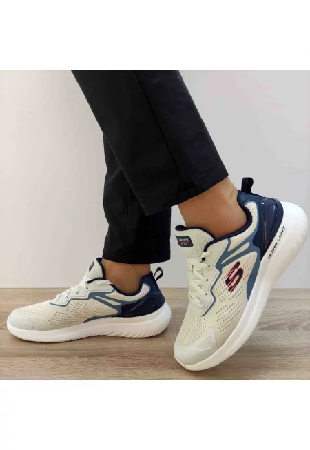 Мъжки спортни обувки  232674 Wnv - кремави -