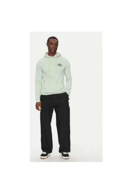 Мъжки суичър  EBYSF00163 - памук/полиестер - зелен