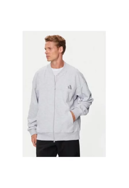 Мъжки суитшърт -  303986551 - Памук - Сив