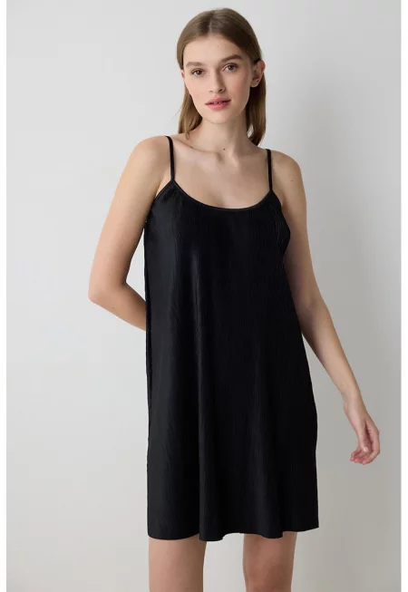 Нощница Fleur - Черен