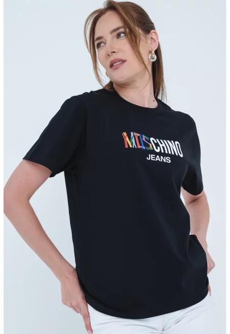 Памучна тениска с лого