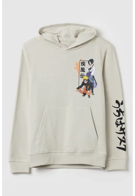 Памучно худи с принт Naruto