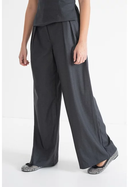 Панталон с плохи - Tъмносив