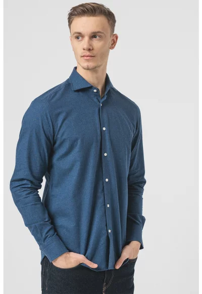 Plain Flannel Shirt