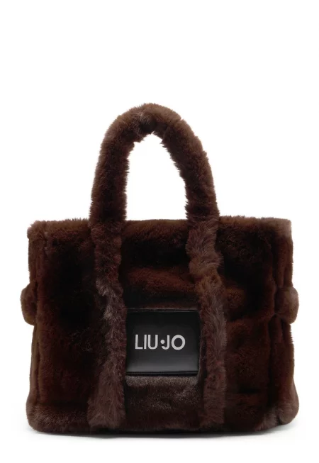 Плюшена чанта с лого