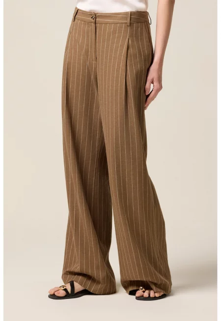 Прав панталон - Кафяв