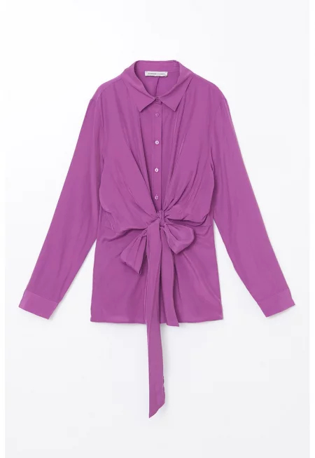 Риза с панделка