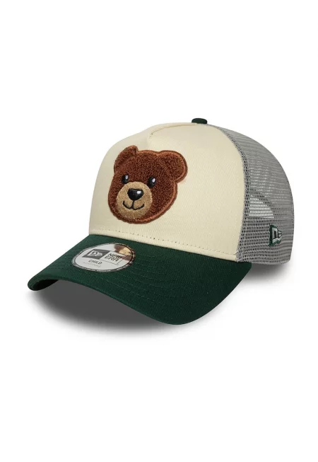 Шапка Boucle Bear с плюшена апликация