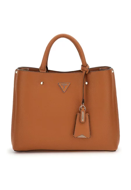 Шопинг чанта от еко кожа с отделящ се аксесоар с лого