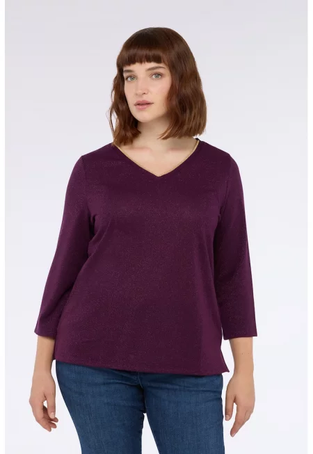 Шпиц блуза с 3/4 ръкави