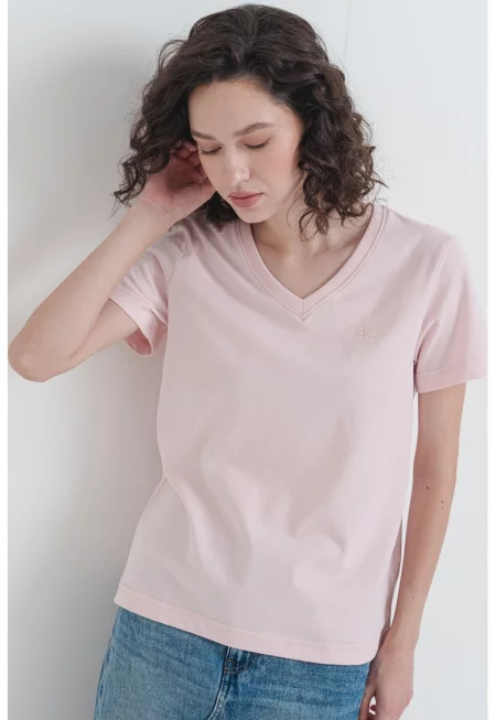 Шпиц тениска с лого