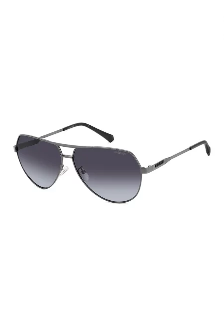 Слънчеви очила Aviator с поляризация - Tъмносив