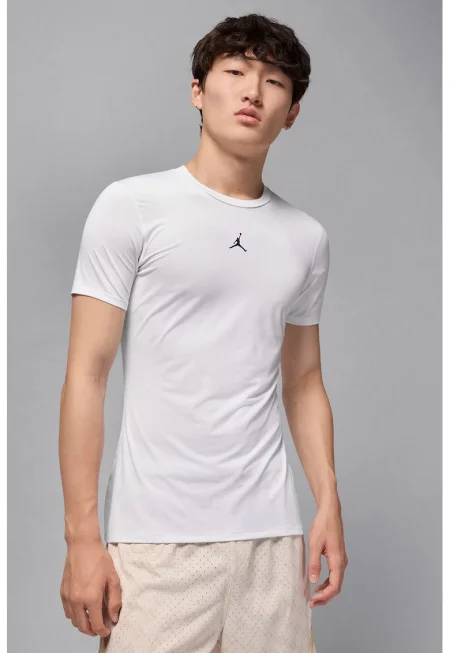 Слим баскетболна тениска Jordan с лого