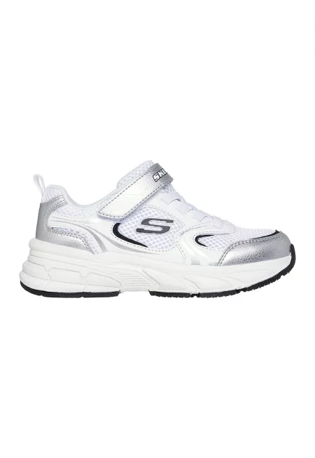 Спортни обувки Retro-Graph с покритие от мрежа и кожа