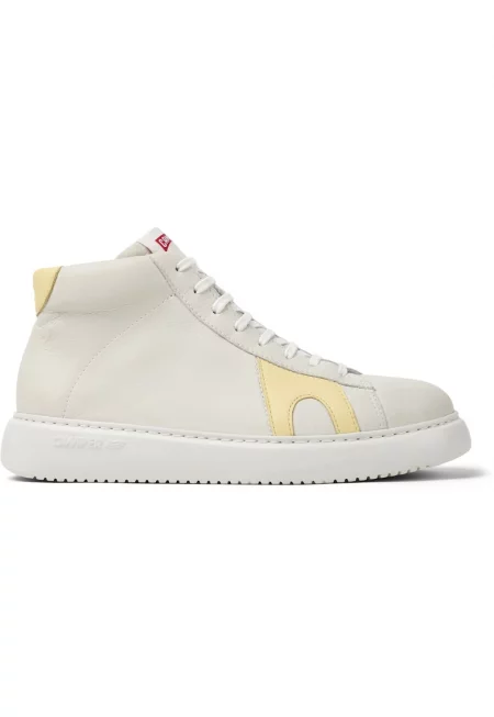 Спортни обувки Runner K21 от еко кожа с платформа - Бял