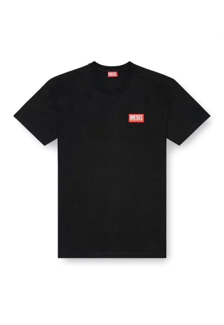 Стандартна тениска 31895 T-Box с лого - Черен