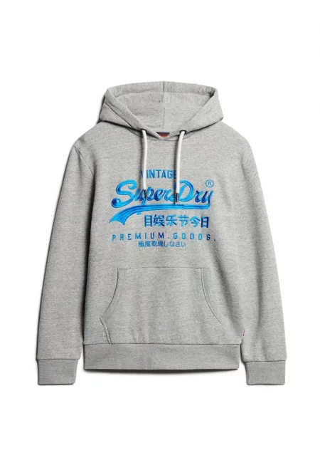 SUPERDRY - Худи с лого и джоб кенгуру