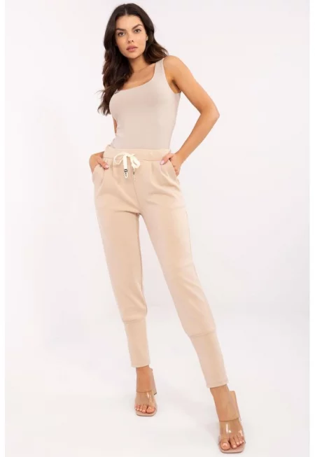 Sweatpants With Pleats