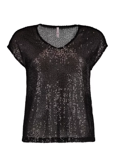 Тениска с пайети