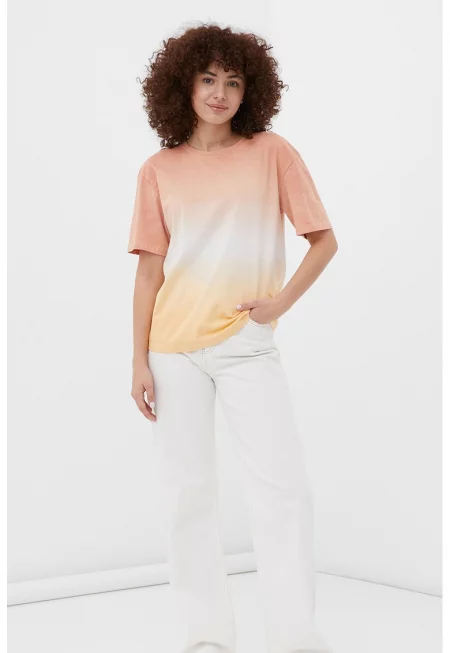 Тениска с преливащ се цвят