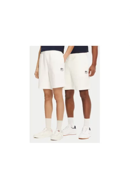 Унисекс спортни шорти  GH0990 - Памук - Екрю - Екрю