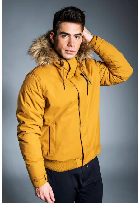 Зимно яке Carbone с качулка