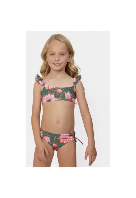 Бански костюм за момичета -  303547738 - Полиамид/Полиамид - Многоцветен - Многоцветен