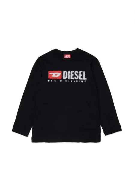 Блуза Tdrops с овално деколте и лого