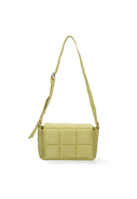 Чанта през рамо с капаче - Светлозелен