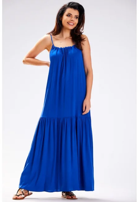 Дълга рокля без ръкави A582