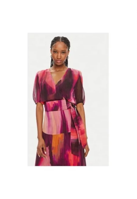 Дамска блуза -  303920005 - Полиестер - Многоцветен