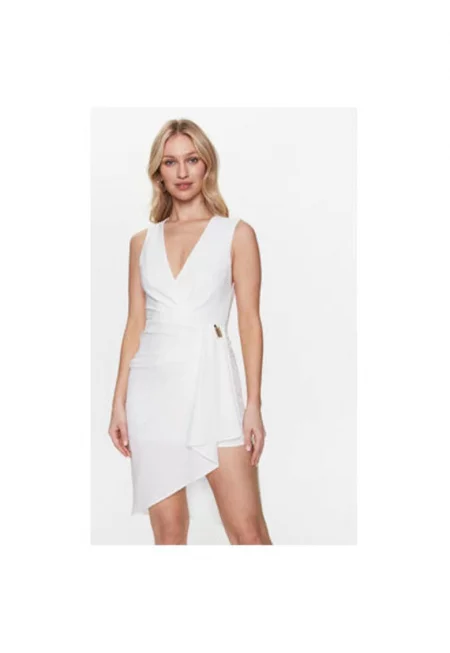Дамска рокля -  302748839 - Полиамид - Еластан - 42 - Бяла