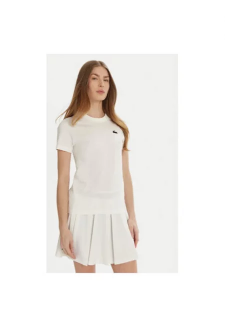 Дамска тениска -  304993657 - Памук - Бяла - Бял