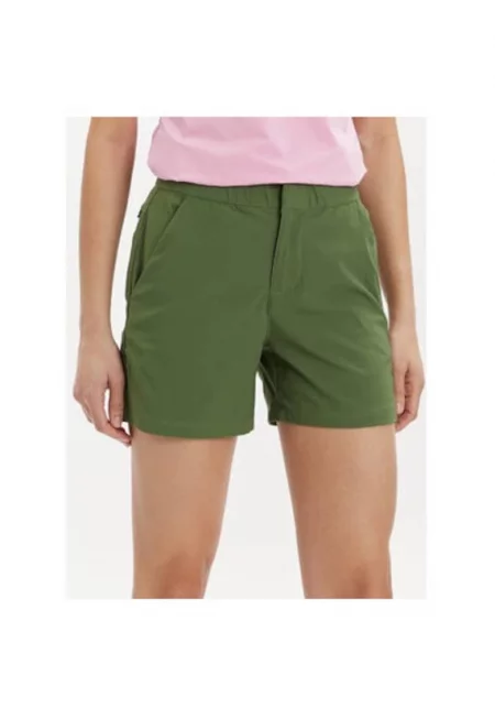 Дамски къси панталони -  303383480 - Найлон - Зелен