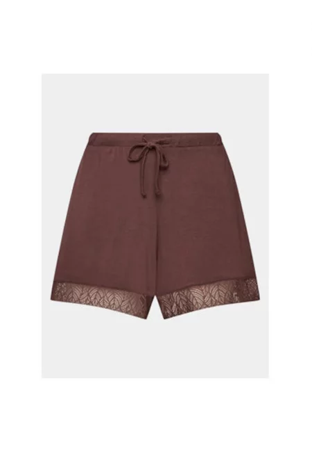 Дамски пижамен панталон -  303817442 - Вискоза - Кафяв