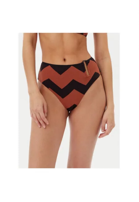 Дамски слипове  C17RC5 A04 - Полиамид/Еластан - Кафяв - Кафяв