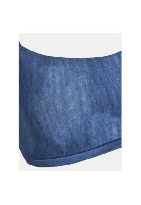 Дамски сутиен -  304888847 - Полиамид/Еластан - Син