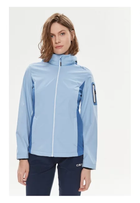 Дамско яке -  443245 - Небесно синьо - Полиестер