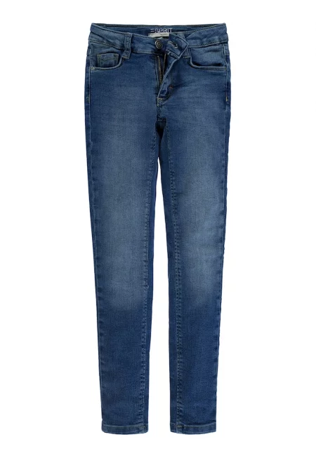 Дънки по тялото със захабен ефект