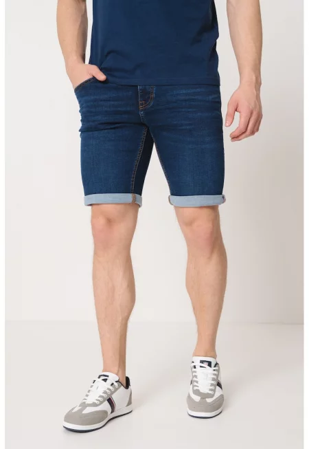 Дънкови бермуди - Тъмносин