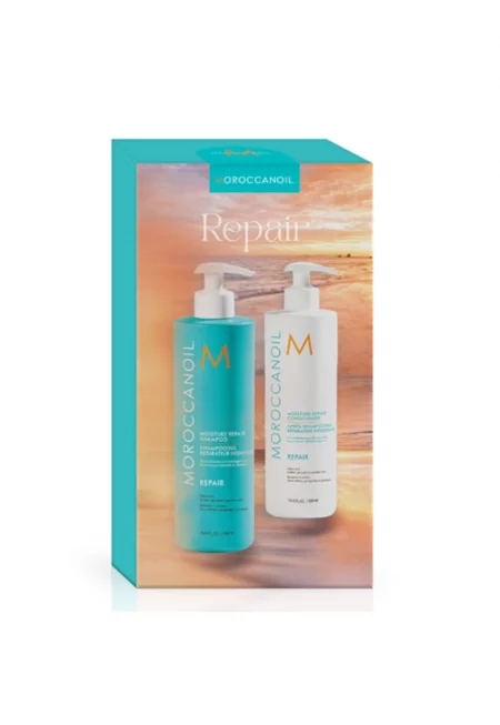 Duo Kit за шампоан - 500 ml + балсам - 500 mlqsafxz - Възстановява косата