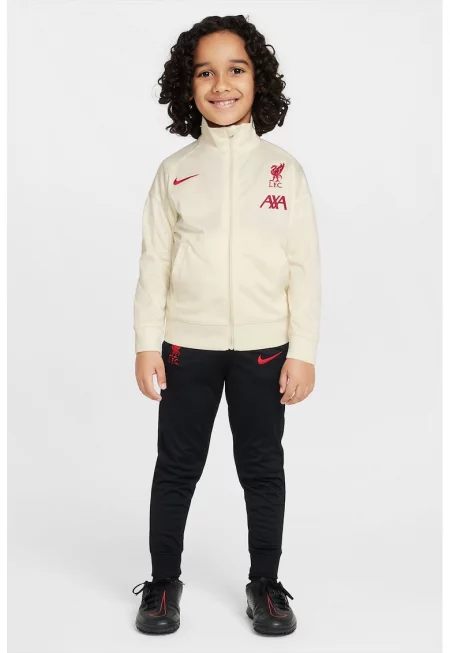 Футболен екип с лого - Черен/Крем