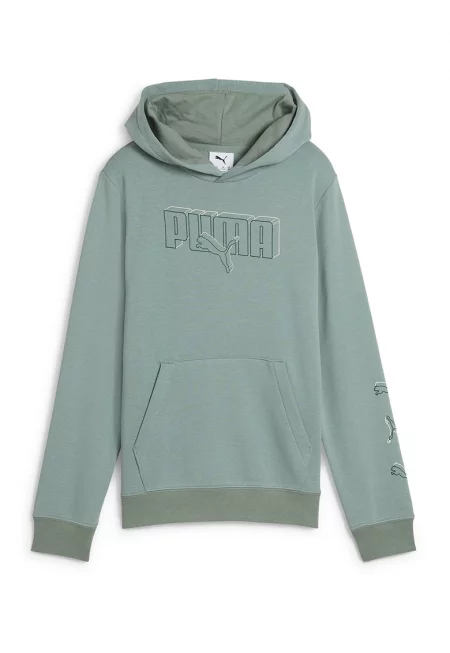 Худи с лого и джоб кенгуру